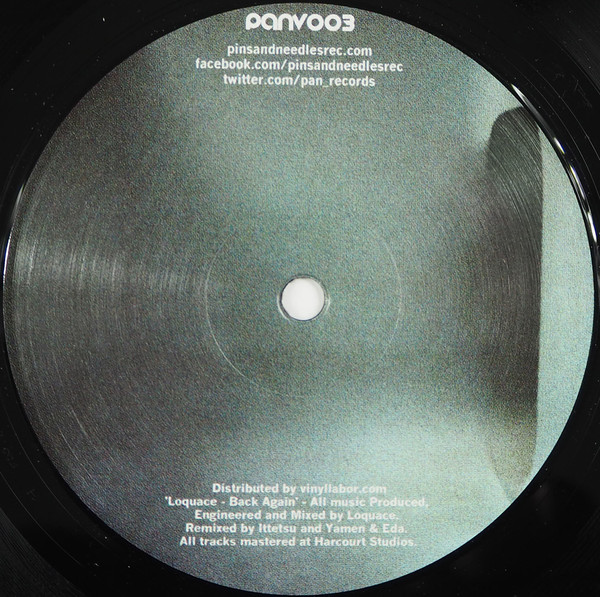 Loquace - Back Again | Pins And Needles (panv003)