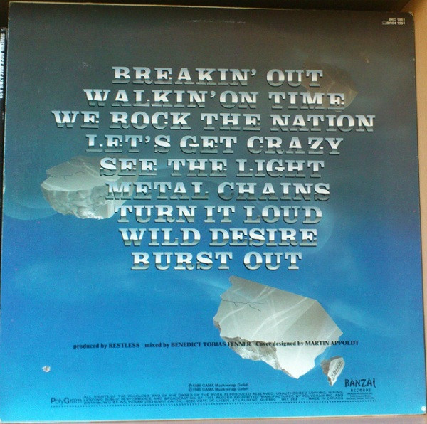 Restless - We Rock The Nation | Banzai Records (BRC 1961) - 2