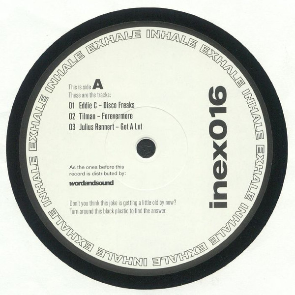 Various - inex016 | Inhale Exhale Records (inex016)