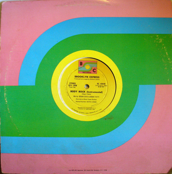 Neil "B" / Brooklyn Express - Body Rock | BC Records (BC 4004) - 4