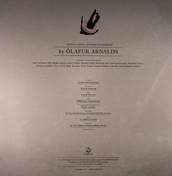 Ólafur Arnalds - Another Happy Day (Original Motion Picture Soundtrack) | Erased Tapes Records (eratp038lp) - 2