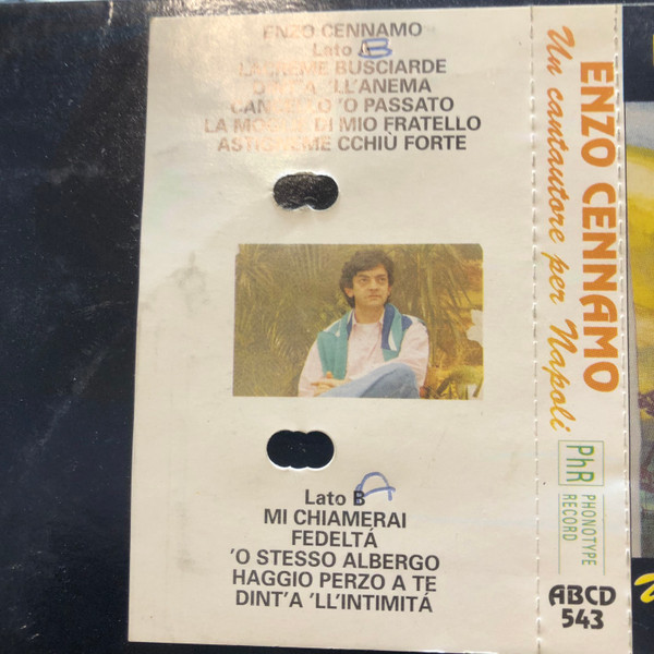 Vincenzo Cennamo - Un Cantautore Per Napoli | Phonotype Record (ABCD 543) - 2