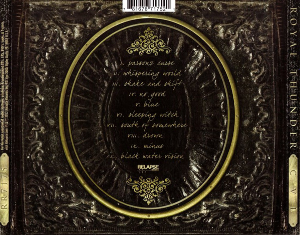 Royal Thunder - CVI [CD] | Relapse Records (RR7175) - 3