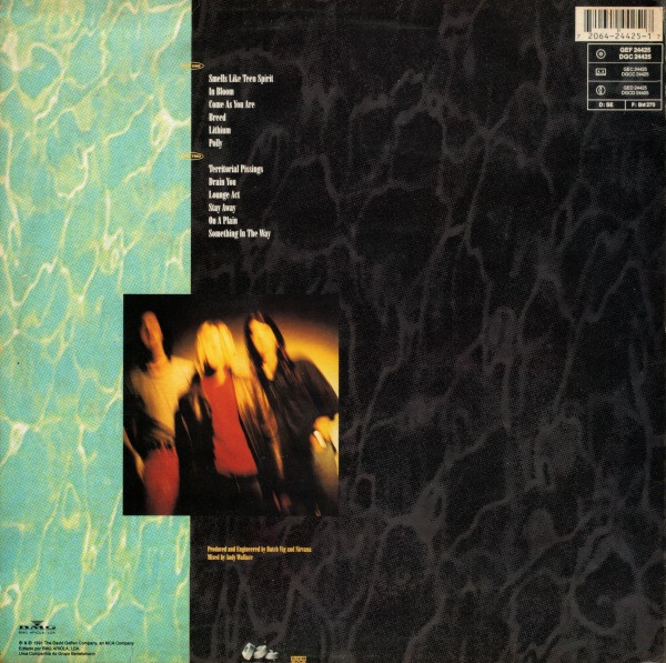 Nirvana - Nevermind | DGC (GEF 24425) - 2