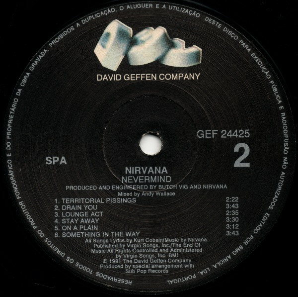 Nirvana - Nevermind | DGC (GEF 24425) - 4