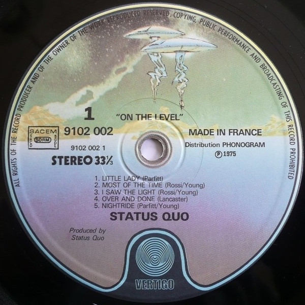 Status Quo - On The Level | Vertigo (9102 002) - 4 Status Quo - On The Level | Vertigo (9102 002) - 4