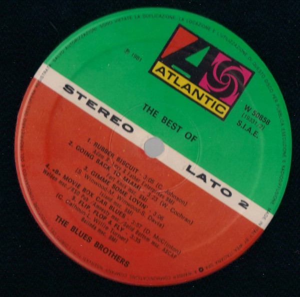 The Blues Brothers - Best Of The Blues Brothers | Atlantic (W 50858) - 4 The Blues Brothers - Best Of The Blues Brothers | Atlantic (W 50858) - 4