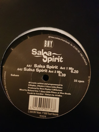 Owen Replay , Jimmy Nazim & Vince "Little Prince" - Salsa Spirit | BNY Music (VM 00136)