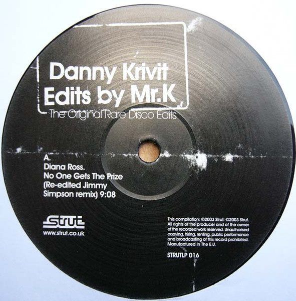 Danny Krivit - Edits By Mr. K (The Original Rare Disco Edits) | Strut (STRUTLP 016) - 4