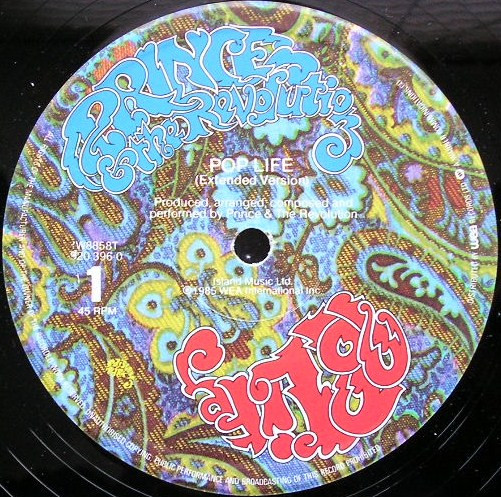 Prince And The Revolution - Pop Life (Extended Version) | Paisley Park (W8858T) - 3