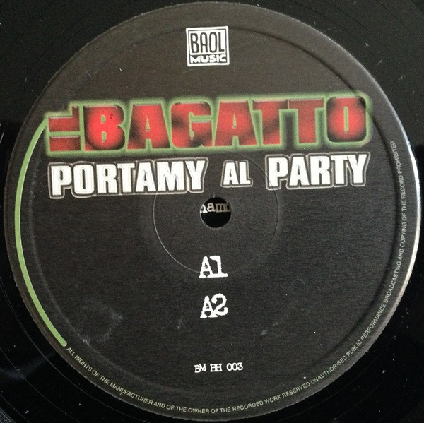 Il Bagatto - Portamy Al Party | Baol Music (BM HH 003) - 3 Il Bagatto - Portamy Al Party | Baol Music (BM HH 003) - 3