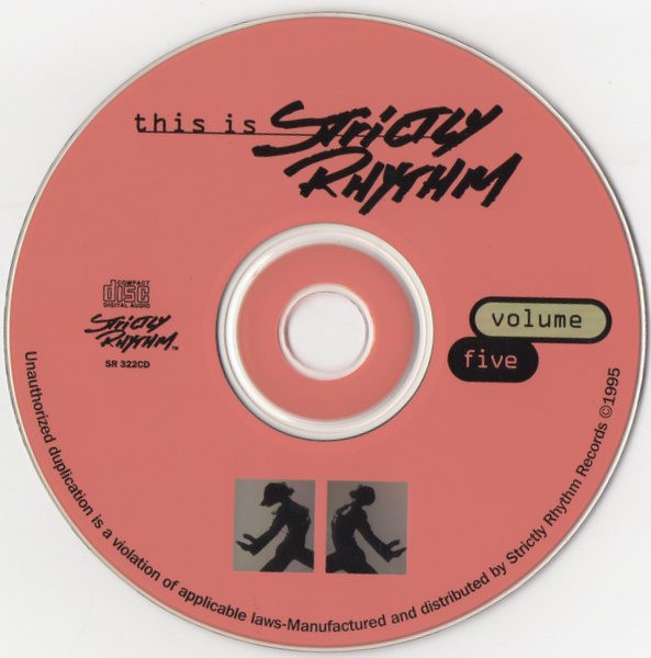 Various - This Is Strictly Rhythm - Volume Five | Strictly Rhythm (SR 322CD) - 3 Various - This Is Strictly Rhythm - Volume Five | Strictly Rhythm (SR 322CD) - 3