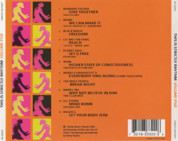 Various - This Is Strictly Rhythm - Volume Five | Strictly Rhythm (SR 322CD) - 2 Various - This Is Strictly Rhythm - Volume Five | Strictly Rhythm (SR 322CD) - 2