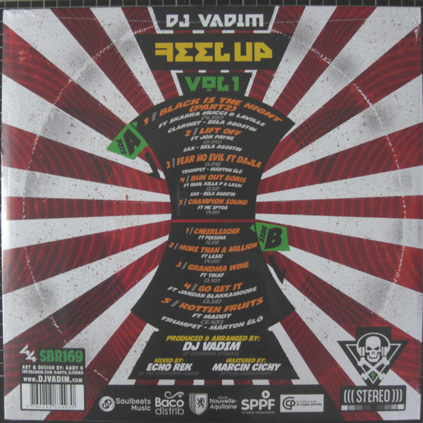 DJ Vadim - Feel Up Vol.1 | Soulbeats Records (SBR169) - main DJ Vadim - Feel Up Vol.1 | Soulbeats Records (SBR169) - main