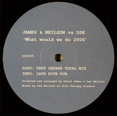 David James & Lee Neilson vs. DSK - What Would We Do 2006 | Dirty Skankin' Sounds (DSS005) - main David James & Lee Neilson vs. DSK - What Would We Do 2006 | Dirty Skankin' Sounds (DSS005) - main