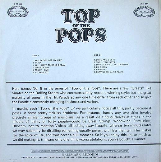 Unknown Artist - Top Of The Pops Vol. 9 | Hallmark Records (CHM 666)