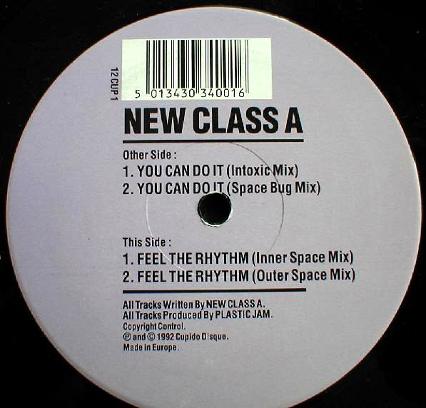 New Class A - You Can Do It / Feel The Rhythm | Cupido Disque (12 CUP 1) - 4