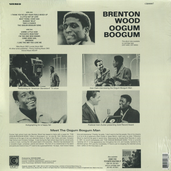 Brenton Wood - Oogum Boogum | Craft Recordings (CR00007) - 2 Brenton Wood - Oogum Boogum | Craft Recordings (CR00007) - 2