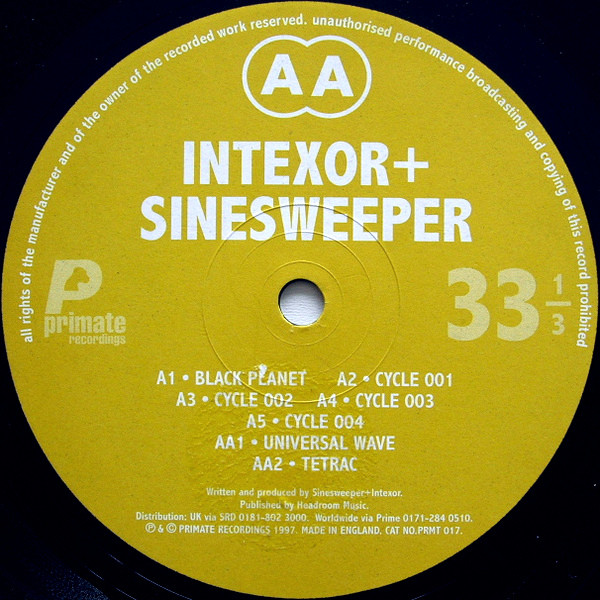 Intexor + Sinesweeper - Embionic EP | Primate Recordings (PRMT 017) - 3 Intexor + Sinesweeper - Embionic EP | Primate Recordings (PRMT 017) - 3