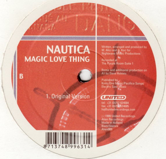 Nautica - Magic Love Thing | Alien Recordings (Alien009) - 3