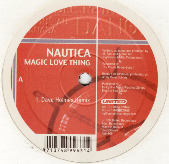 Nautica - Magic Love Thing | Alien Recordings (Alien009) - 2