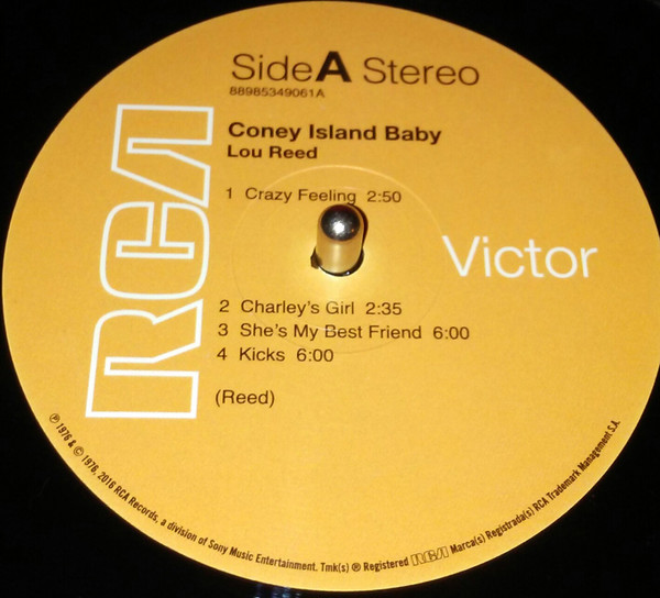 Lou Reed - Coney Island Baby | RCA (APL1-0915) - 3 Lou Reed - Coney Island Baby | RCA (APL1-0915) - 3