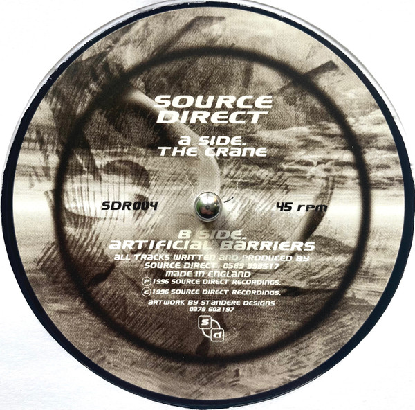 Source Direct - The Crane / Artificial Barriers | Source Direct Recordings (SDR004)