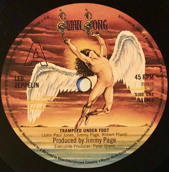Led Zeppelin - Trampled Under Foot | Swan Song (R7 70102) - 3