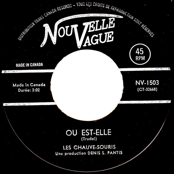 Les Chauve-Souris - Tu Ne Te Souviens Pas (Mono) (7") [Vinyl] | Nouvelle Vague (NV-1503) - 2