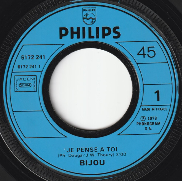 Bijou - Je Pense A Toi | Philips (6172 241) - 3