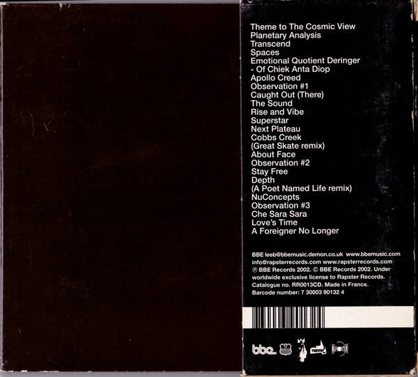 King Britt - Adventures In Lo-Fi | Rapster Records (RR0013CD) - 3 King Britt - Adventures In Lo-Fi | Rapster Records (RR0013CD) - 3