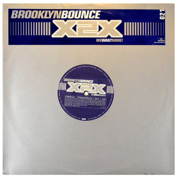 Brooklyn Bounce - X2X (We Want More!) | Mental Madness (MMR-021) - main Brooklyn Bounce - X2X (We Want More!) | Mental Madness (MMR-021) - main