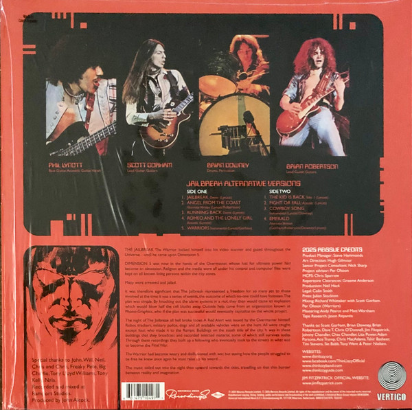 Thin Lizzy - Jailbreak Alternative Versions | Mercury (7535857) - 2 Thin Lizzy - Jailbreak Alternative Versions | Mercury (7535857) - 2