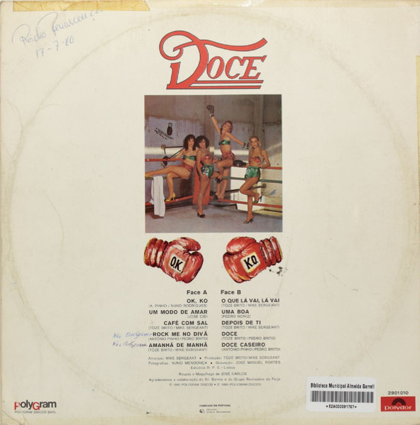 Doce - O.K. K.O. | Polydor (2901010) - 2