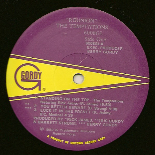 The Temptations - Reunion | Gordy (6008GL) - 3