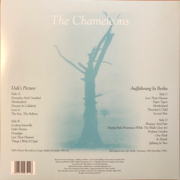 The Chameleons - Dali's Picture / Aufführung In Berlin | Blue Apple Music (BAMLP20) - 2