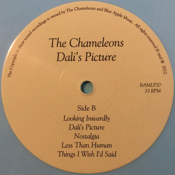 The Chameleons - Dali's Picture / Aufführung In Berlin | Blue Apple Music (BAMLP20) - 4