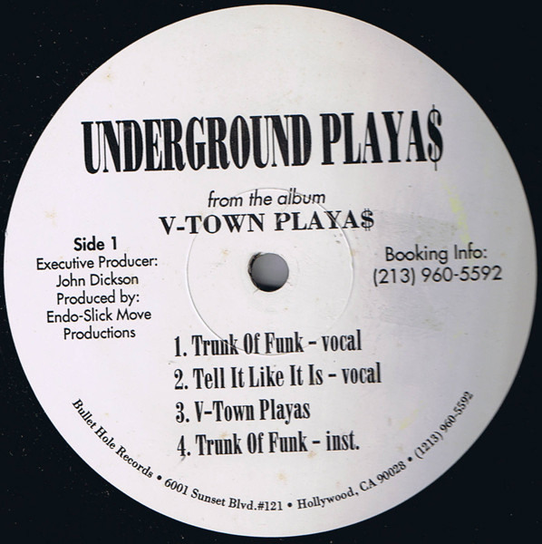 Underground Posse - V-Town Playa$ EP | Bullet Hole Records (none) - main Underground Posse - V-Town Playa$ EP | Bullet Hole Records (none) - main