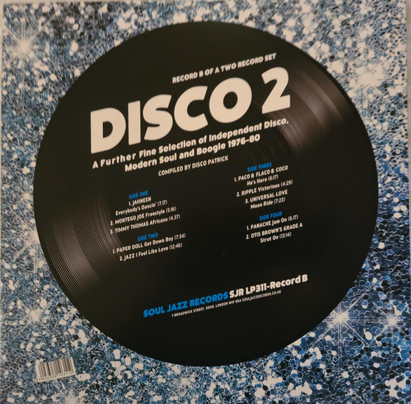 Various - Disco 2 (A Further Fine Selection Of Independent Disco, Modern Soul & Boogie 1976-80) (Record B) | Soul Jazz Records (SJR LP311-Record B) - 4 Various - Disco 2 (A Further Fine Selection Of Independent Disco, Modern Soul & Boogie 1976-80) (Record B) | Soul Jazz Records (SJR LP311-Record B) - 4