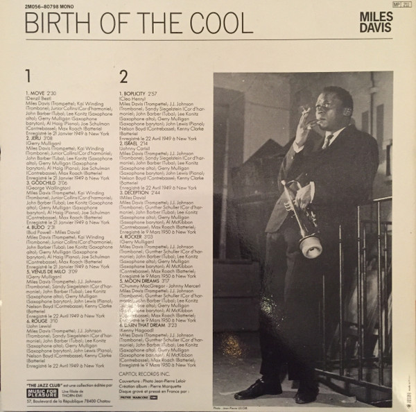 Miles Davis - Birth Of The Cool | Music For Pleasure (2M056-80798) - 2 Miles Davis - Birth Of The Cool | Music For Pleasure (2M056-80798) - 2