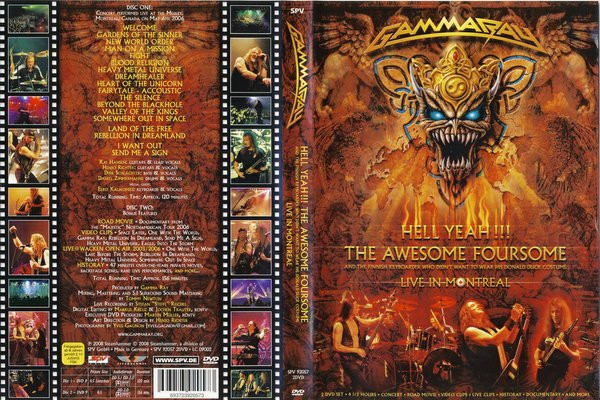 Gamma Ray - Hell Yeah!!! The Awesome Foursome - Live In Montreal | Steamhammer (SPV 92057 2DVD) - 3