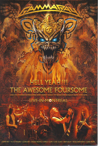 Gamma Ray - Hell Yeah!!! The Awesome Foursome - Live In Montreal | Steamhammer (SPV 92057 2DVD)