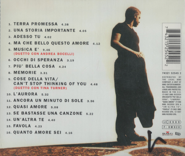 Eros Ramazzotti - Eros | BMG Ricordi S.p.A. (74321 525452) - 2