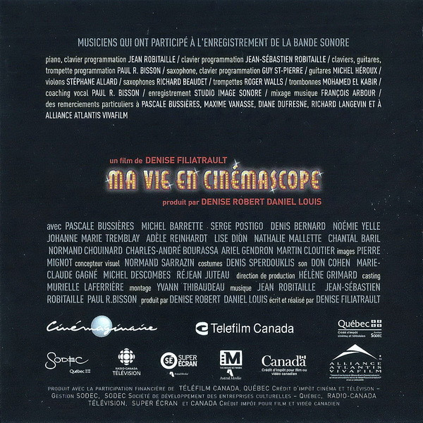 Pascale Bussières - Ma Vie En Cinémascope | Musicor (MQMCD-2342) - 3 Pascale Bussières - Ma Vie En Cinémascope | Musicor (MQMCD-2342) - 3