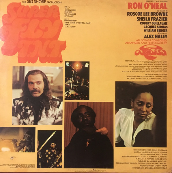 Osibisa - Super Fly T.N.T. (Original Motion Picture Soundtrack) | Buddah Records (BDS 5136 ST) - 3 Osibisa - Super Fly T.N.T. (Original Motion Picture Soundtrack) | Buddah Records (BDS 5136 ST) - 3