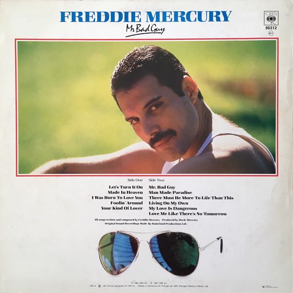 Freddie Mercury - Mr. Bad Guy | CBS (86312) - 2
