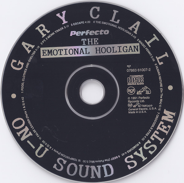 Gary Clail & On-U Sound System - The Emotional Hooligan | RCA (07863 61007-2) - 3
