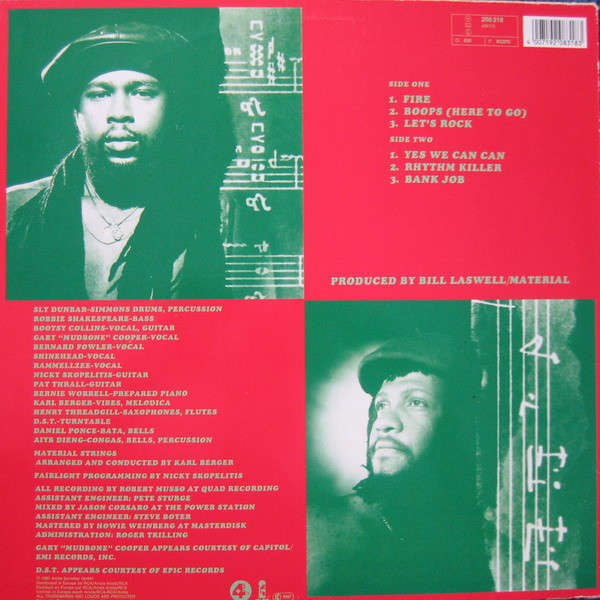 Sly & Robbie - Rhythm Killers | Island Records (208 318) - 2 Sly & Robbie - Rhythm Killers | Island Records (208 318) - 2