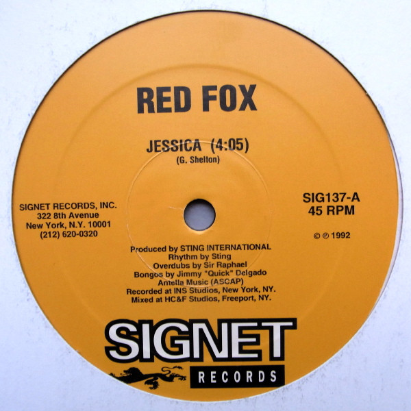 Red Fox - Jessica / Crab Louse | Signet Records (SIG137)
