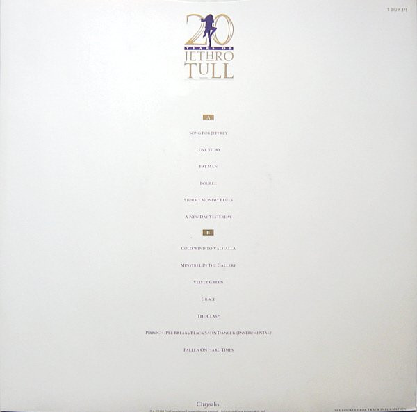 Jethro Tull - 20 Years Of Jethro Tull - The Definitive Collection | Chrysalis (T BOX 1) - 4
